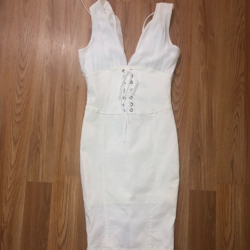 Fashion Nova corset dress